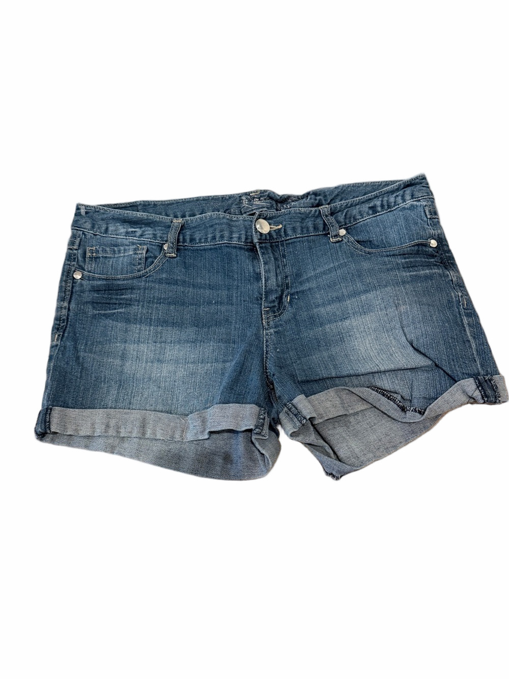 Express Dark Wash Denim Shorts Size 12